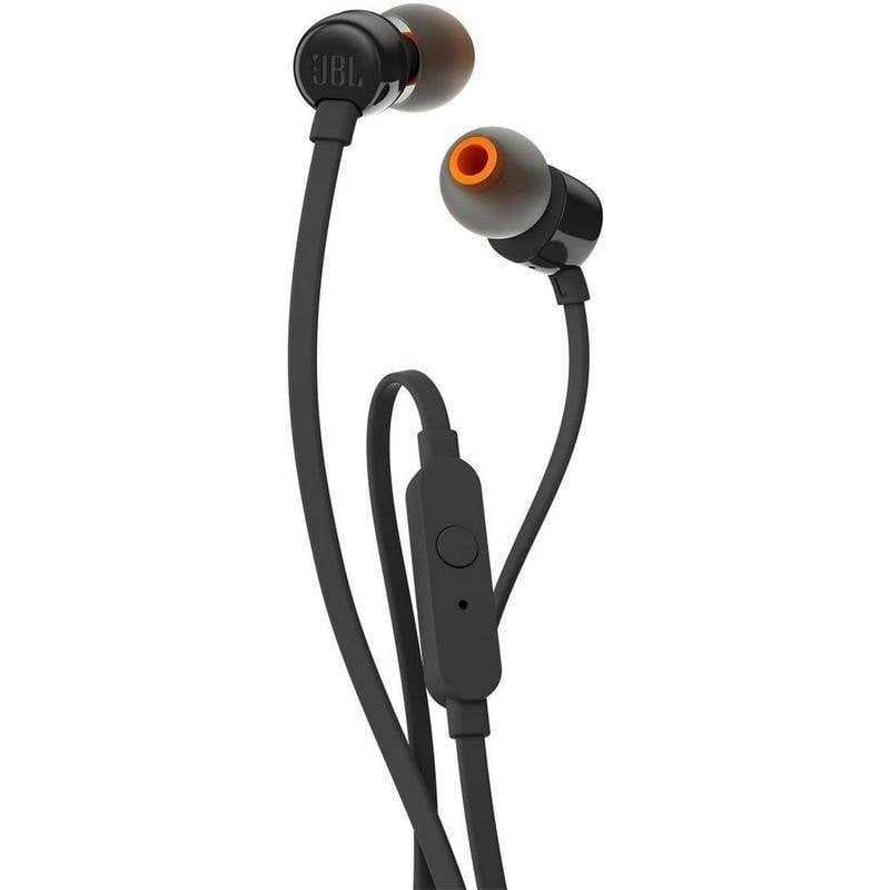 JBL Auriculaires JBL Tune 110 filaires Jack 3,5 mm pour musique avec micro Black
