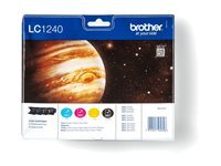 Brother LC1240 Pack de 4 couleurs