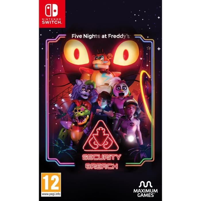 Five Nights at Freddys Security Breach - Jeu Nintendo Switch - Action - Steel Wool Studios - Cartouche
