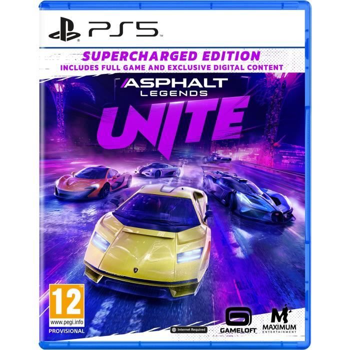 Asphalt Legends Unite - Jeu PS5 - Supercharged