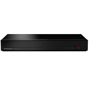 Panasonic Lecteur Blu Ray Ultra HD DP-UB150EF-K I Lecture FULL HD 3D Compatible HDR10 HDR HLG Dolby Atmos Sortie 4K Networking Lecture Audio Hi-Res USB noir - Version Française