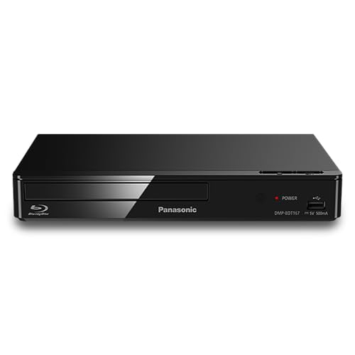 Panasonic Lecteur Blu-Ray 3D Full HD, Noir, DMP-BDT167AF