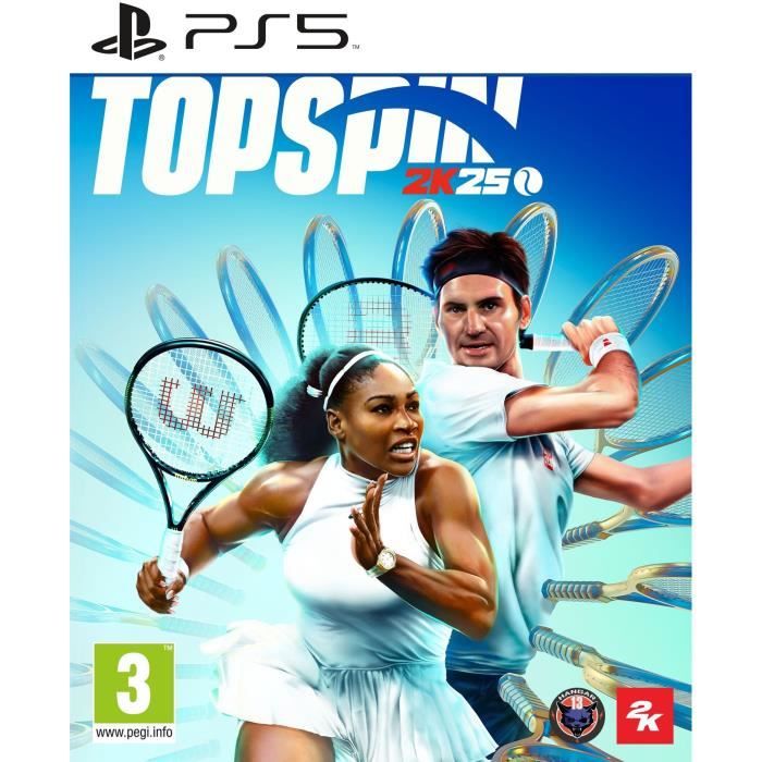 TopSpin 2K25 - Jeu PS5 - Standard