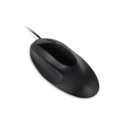 Kensington Souris Filaire Ergonomique - Souris Filaire Pro Fit Ergo pour Ordinateurs PC Gaming, Connexion USB 3.0, 4 Réglages DPI 5 Boutons - Noir (K75403EU)