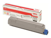 Oki - Black - original - cartouche de toner