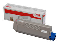 Oki - magenta - original - cartouche de toner