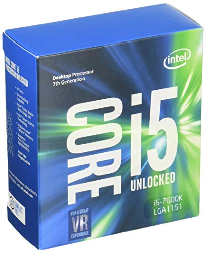 Intel Core Kabylake i5-7600K Processeur 3, 80 GHz, noir