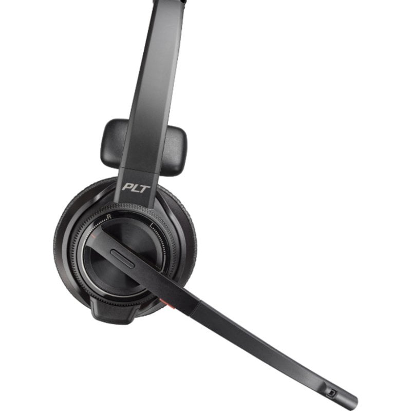 Poly POLY Savi 8210 UC Casque Sans fil Arceau Bureau Centre d'appels USB Type-C Socle de chargement Black