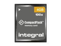 Integral Europe Integral - carte memoire flash - 4 Go - CompactFlash