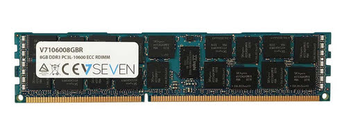 v7 V7 8GB DDR3 PC3-10600 - 1333mhz SERVER ECC REG Server Module de mémoire - V7106008GBR
