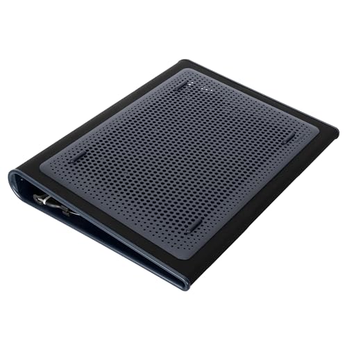 Targus Refroidisseur PC Portable avec 2 ventilateurs pour ordinateurs portables jusqu'à 17 pouces, Support ventilé ergonomique et confortable – Noir, AWE55GL