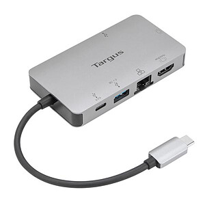 Targus Station d accueil USB C DP Alt Mode video unique 4K HDMI VGA avec 100 W PD Pass Through
