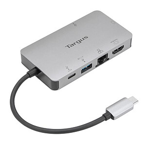 Targus Station d accueil USB C DP Alt Mode video unique 4K HDMI VGA avec 100 W PD Pass Through