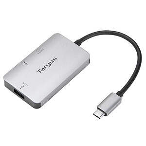 Targus USB C Multi Port Hub 4K HDMI USB A USB C avec Power Delivery 100W
