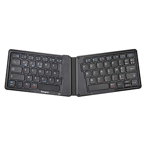 Targus Clavier Targus AKF003FR Bluetooth 5.1 AZERTY français mini Black ergonomique