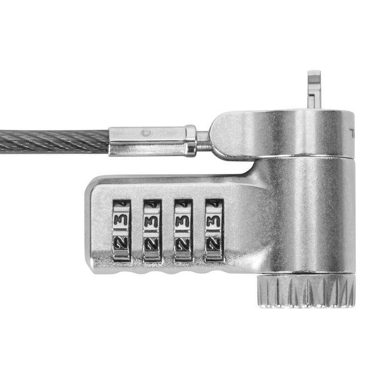 Targus Cable antirrobo Targus ASP96RGLX 2 m Cerradura combinación Acero galvanizado Plata
