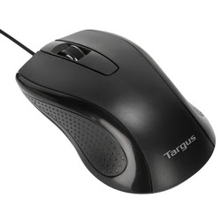 Targus Ratón Targus AMU81AMGL USB 1000 DPI Black Ambidextre Antimicrobien