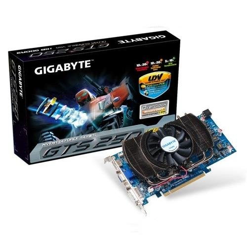 Gigabyte GV-N250OC-1GI Carte graphique NVIDIA GeForce GTS 250 HDMI 1 Go ATX (Import Royaume Uni)