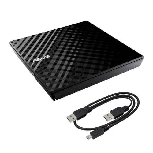 ASUS SDRW-08D2S-U Lite – Graveur DVD x8 Ultra-Compact, Windows Mac OS