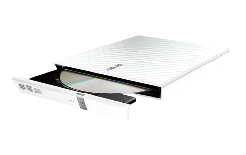 ASUS - SDRW-08D2S-U - Graveur DVD Externe Slim - USB 2.0 - Retail - Blanc