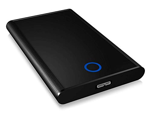 Icy Box IB-273StU3 11479 Boîtier externe pour Disque Dur 2.5 SATA USB 3.0 Aluminium Plastique Noir