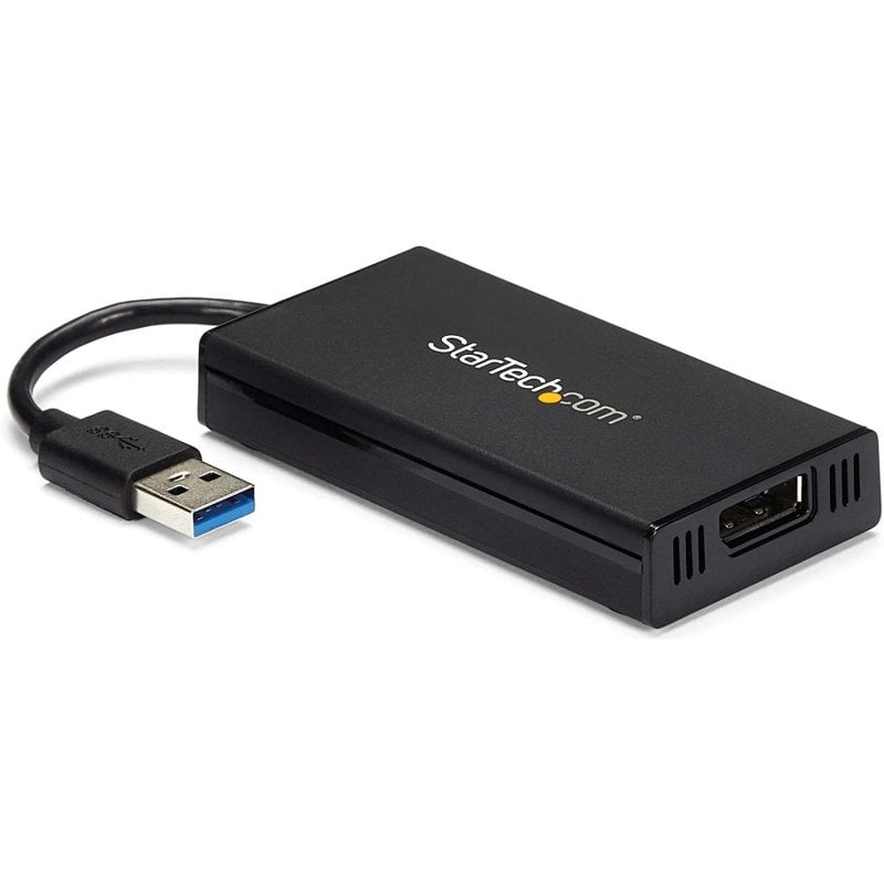 Startech StarTech.com Adaptateur vidéo multi-écran USB 3.0 vers DisplayPort 4K - Carte graphique externe certifié DisplayLink - Ultra HD 4K