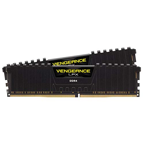 Corsair Vengeance LPX 16Go (2x8Go) DDR4 Jusqu'à 3000MHz C15 XMP 2.0 Kit de Mémoire Haute Performance - Noir