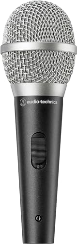 Audio-Technica ATR1500X Microphone Dynamique Unidirectionnel Pour Instrument voix Noir