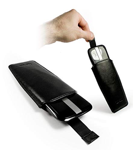 Tuff-Luv Étui Imitation Cuir pour Souris Microsoft Arc Mouse