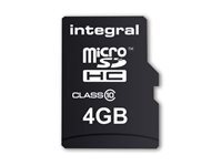 Integral Europe Integral UltimaPro - carte memoire flash - 4 Go - micro SDHC