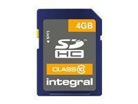 Integral Europe Integral - carte memoire flash - 4 Go - SDHC
