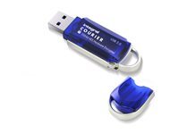 Integral Europe Integral Courier FIPS 197 Encrypted USB 3.0 - cle USB - 64 Go