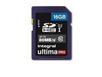 Integral Europe Integral UltimaPro - carte memoire flash - 16 Go - SDHC UHS-I