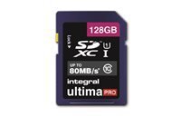 Integral Europe Integral UltimaPro - carte memoire flash - 128 Go - SDXC UHS-I
