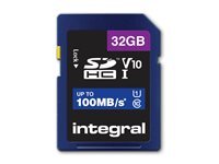 Integral Europe Integral - carte memoire flash - 32 Go - SDHC UHS-I
