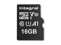 Integral Europe Integral - carte memoire flash - 16 Go - microSDHC UHS-I