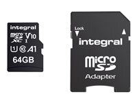 Integral Europe Integral - carte memoire flash - 64 Go - microSDXC UHS-I
