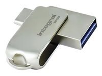 integral-brand Clé USB Integral INFD64GB360CDL3.0 64 Go USB 3.2 Gen 1 90 Mo s