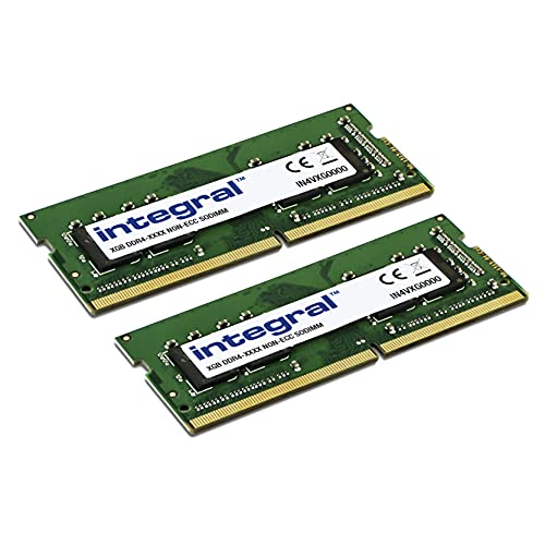 Integral 64GB(2X 32GB) DDR4 RAM 3200MHz SODIMM Kit de mémoire pour Ordinateur Portable, Notebook, MacBook