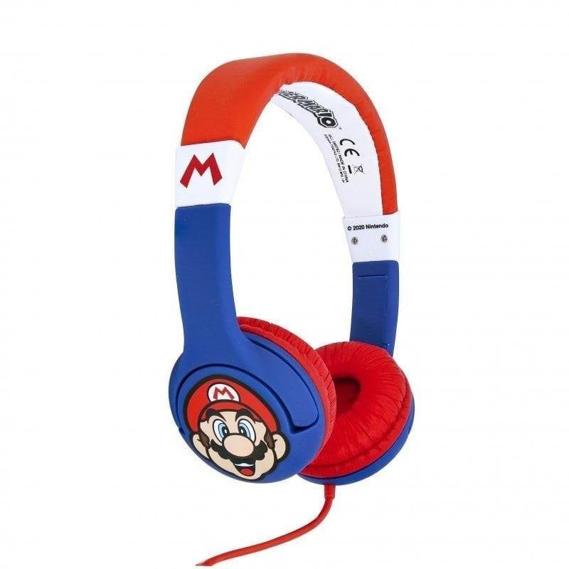 Blade Auriculaires Blade Super Mario filaires jack 3,5 mm pour enfants, volume limité, multicolore