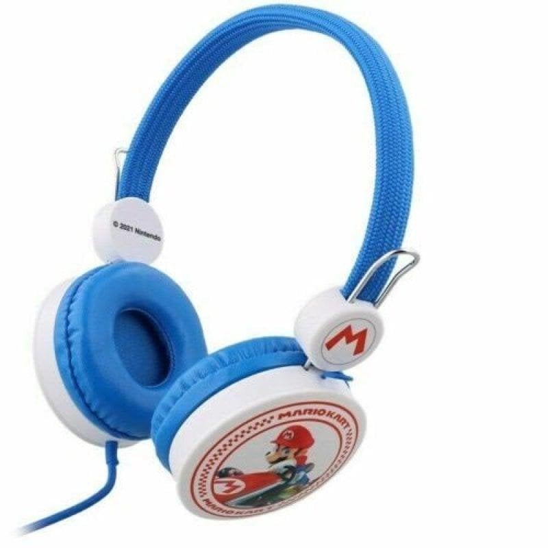 Blade Casque Blade Mario Kart filaire Jack 3,5 mm pour enfants, volume limité, confort