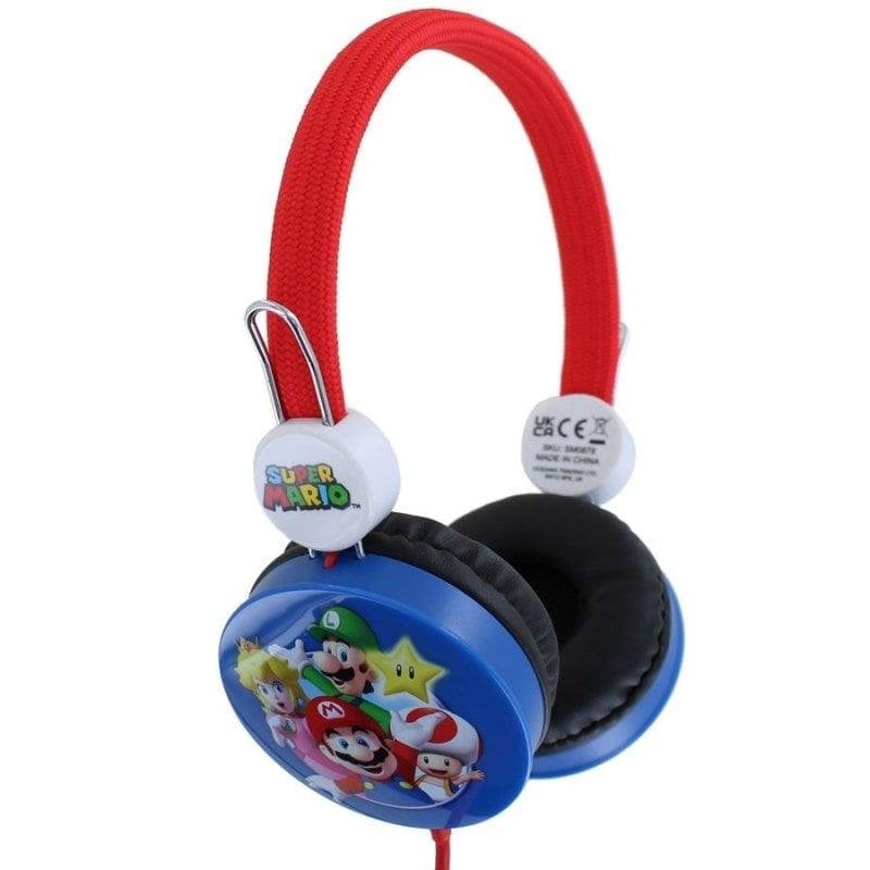 Blade Casque Blade Super Mario filaire Jack 3,5 mm pour enfants, volume limite, confort
