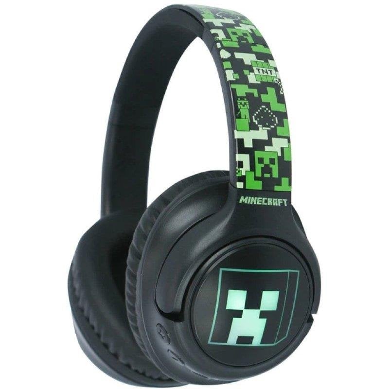 otl Casque OTL Minecraft sans fil Bluetooth 5.3 gaming avec LED et micro