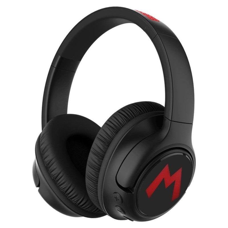 Blade Casque Blade Super Mario BT sans fil Bluetooth LED Microphone Black Red