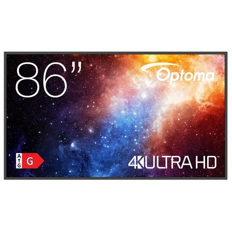 Optoma Optoma N3861K N-Series - 86 ecran LCD retro-eclaire par LED - 4K - pour affichage dynamique conference