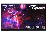 Optoma Pizarra interactive Optoma 3753RK 75 4K UHD Android 8GB 64GB tactile Bluetooth
