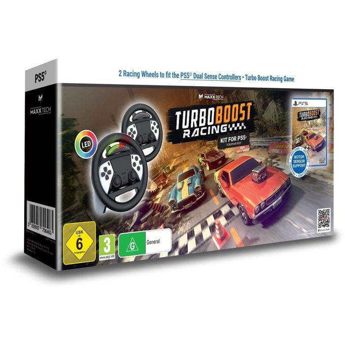 Turbo Booster Racing - Kit (volants jeu) - Jeu PS5