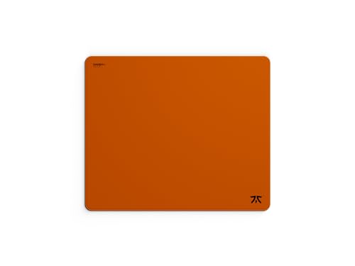 Fnatic Max Dash L Pro Tapis de Souris de Jeu en Tissu texturé Orange Coucher de Soleil avec revêtement résistant à l'eau pour Sports électroniques avec Base antidérapante en Mousse Poron et Bords