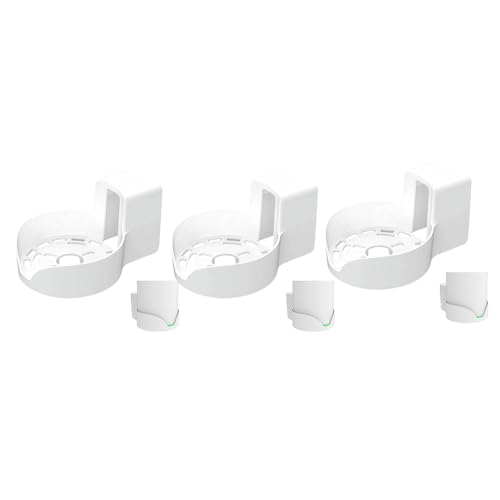 Bangcheer-Wall Mount for TP-Link, Deco X20 X60 X50 X55 WiFi 6 Wall Mount Bracket with Cable Organizer Home Mesh WiFi System, Sturdy Bracket Holder Space Saving TP-Link Router Wall Holder(3Pack)