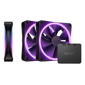 NZXT F120 Duo Triple Pack Black
